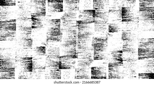 Vector brush sroke texture. Distressed uneven grunge background. Abstract distressed vector illustration. Overlay over any design to create interesting effect and depth. Black isolated on white. EPS10