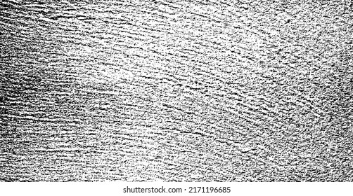 Textura de roca de pincel vectorial. Antecedentes desiguales. Resumen de ilustración de vector con problemas. Superponer cualquier diseño para crear un efecto y profundidad interesante. Negro aislado en blanco. EPS10