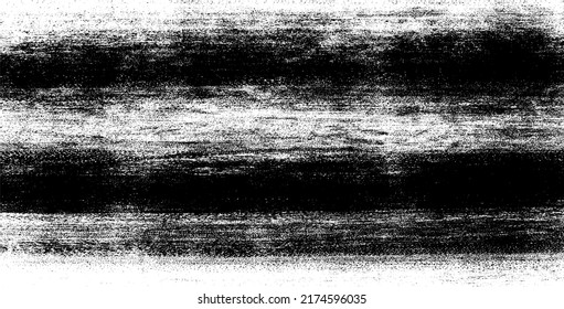 Vector brush sroke texture. Distressed uneven grunge background. Abstract distressed vector illustration. Overlay over any design to create interesting effect and depth. Black isolated on white. EPS10