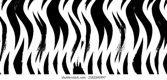 Vector brush sroke texture. Distressed uneven grunge background. Abstract distressed vector illustration. Overlay over any design to create interesting effect and depth. Black isolated on white. EPS10