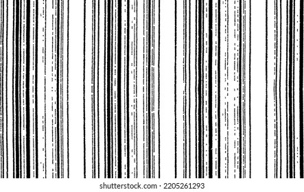 Textura de roca de pincel vectorial. Antecedentes desiguales. Resumen de ilustración de vector con problemas. Superponer cualquier diseño para crear un efecto y profundidad interesante. Negro aislado en blanco. EPS10