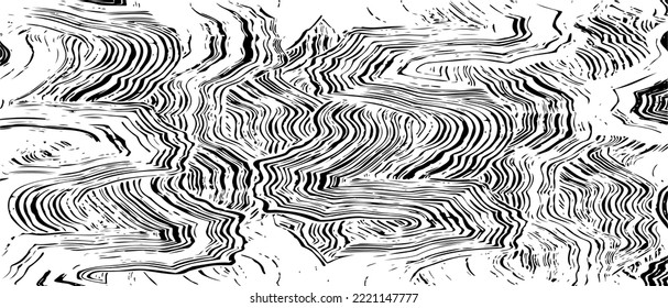 Vector brush sroke texture. Distressed uneven grunge background. Abstract distressed vector illustration. Overlay over any design to create interesting effect and depth. Black isolated on white. EPS10