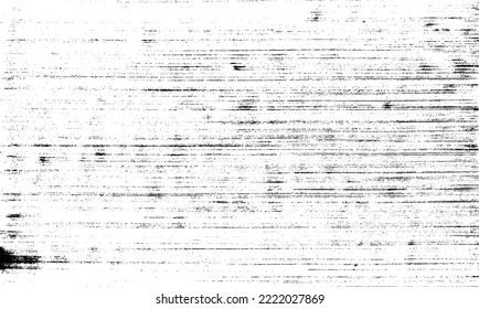 Textura de roca de pincel vectorial. Antecedentes desiguales. Resumen de ilustración de vector con problemas. Superponer cualquier diseño para crear un efecto y profundidad interesante. Negro aislado en blanco. EPS10
