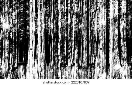 Textura de roca de pincel vectorial. Antecedentes desiguales. Resumen de ilustración de vector con problemas. Superponer cualquier diseño para crear un efecto y profundidad interesante. Negro aislado en blanco. EPS10