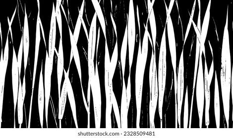 Vector brush sroke texture. Distressed uneven grunge background. Abstract distressed vector illustration. Overlay over any design to create interesting effect and depth. Black isolated on white. EPS10