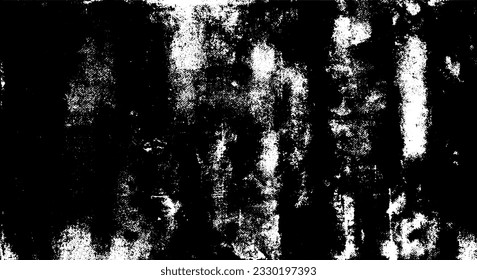 Vector brush sroke texture. Distressed uneven grunge background. Abstract distressed vector illustration. Overlay over any design to create interesting effect and depth. Black isolated on white. EPS10