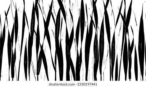 Vector brush sroke texture. Distressed uneven grunge background. Abstract distressed vector illustration. Overlay over any design to create interesting effect and depth. Black isolated on white. EPS10
