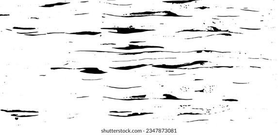 Vector brush sroke texture. Distressed uneven grunge background. Abstract distressed vector illustration. Overlay over any design to create interesting effect and depth. Black isolated on white. EPS10