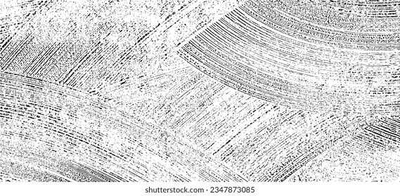 Vector brush sroke texture. Distressed uneven grunge background. Abstract distressed vector illustration. Overlay over any design to create interesting effect and depth. Black isolated on white. EPS10
