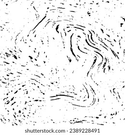 Vector brush sroke texture. Distressed uneven grunge background. Abstract distressed vector illustration. Overlay over any design to create interesting effect and depth. Black isolated on white. EPS10