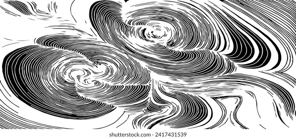 Vector brush sroke texture. Distressed uneven grunge background. Abstract distressed vector illustration. Overlay over any design to create interesting effect and depth. Black isolated on white. EPS10