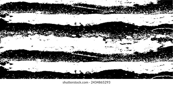Vector brush sroke texture. Distressed uneven grunge background. Abstract distressed vector illustration. Overlay over any design to create interesting effect and depth. Black isolated on white. EPS10