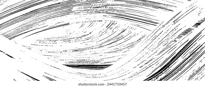 Vector brush sroke texture. Distressed uneven grunge background. Abstract distressed vector illustration. Overlay over any design to create interesting effect and depth. Black isolated on white. EPS10