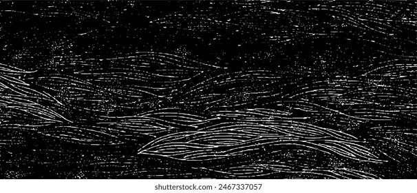 Vector brush sroke texture. Distressed uneven grunge background. Abstract distressed vector illustration. Overlay over any design to create interesting effect and depth. Black isolated on white. EPS10