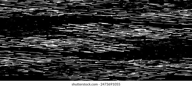 Vector brush sroke texture. Distressed uneven grunge background. Abstract distressed vector illustration. Overlay over any design to create interesting effect and depth. Black isolated on white. EPS10