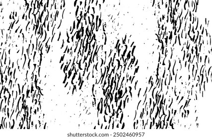 Vector brush sroke texture. Distressed uneven grunge background. Abstract distressed vector illustration. Overlay over any design to create interesting effect and depth. Black isolated on white. EPS10