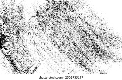 Vector brush sroke texture. Distressed uneven grunge background. Abstract distressed vector illustration. Overlay over any design to create interesting effect and depth. Black isolated on white. EPS10