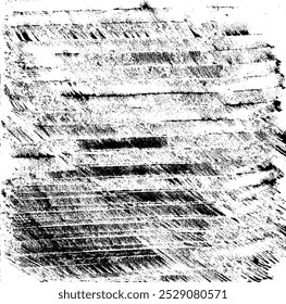 Vector brush sroke texture. Distressed uneven grunge background. Abstract distressed vector illustration. Overlay over any design to create interesting effect and depth. Black isolated on white. EPS10