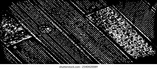 Vector brush sroke texture. Distressed uneven grunge background. Abstract distressed vector illustration. Overlay over any design to create interesting effect and depth. Black isolated on white. EPS10