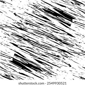 Vector brush sroke texture. Distressed uneven grunge background. Abstract distressed vector illustration. Overlay over any design to create interesting effect and depth. Black isolated on white. EPS10