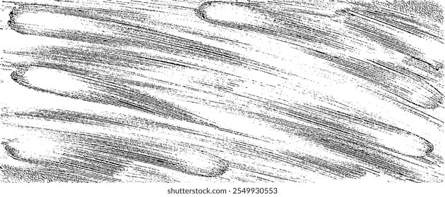 Vector brush sroke texture. Distressed uneven grunge background. Abstract distressed vector illustration. Overlay over any design to create interesting effect and depth. Black isolated on white. EPS10