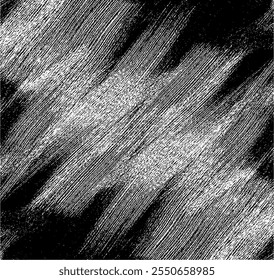 Vector brush sroke texture. Distressed uneven grunge background. Abstract distressed vector illustration. Overlay over any design to create interesting effect and depth. Black isolated on white. EPS10