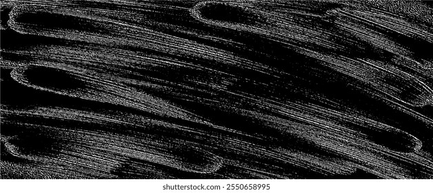 Vector brush sroke texture. Distressed uneven grunge background. Abstract distressed vector illustration. Overlay over any design to create interesting effect and depth. Black isolated on white. EPS10