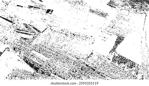 Vector brush sroke texture. Distressed uneven grunge background. Abstract distressed vector illustration. Overlay over any design to create interesting effect and depth. Black isolated on white. EPS10