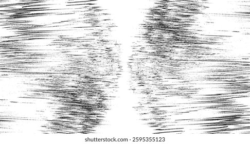 Vector brush sroke texture. Distressed uneven grunge background. Abstract distressed vector illustration. Overlay over any design to create interesting effect and depth. Black isolated on white. EPS10