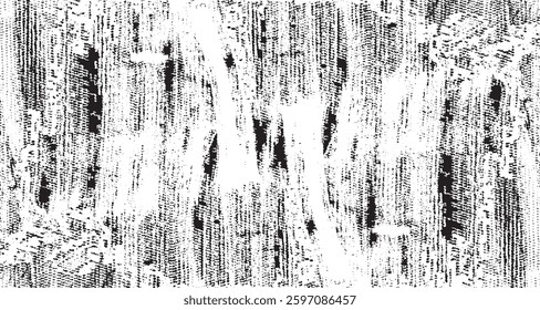Vector brush sroke texture. Distressed uneven grunge background. Abstract distressed vector illustration. Overlay over any design to create interesting effect and depth. Black isolated on white. EPS10