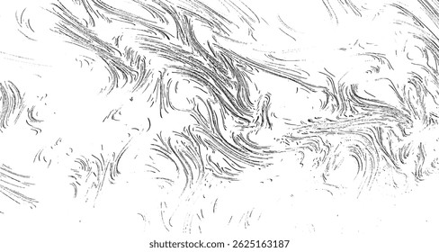 Vector brush sroke texture. Distressed uneven grunge background. Abstract distressed vector illustration. Overlay over any design to create interesting effect and depth. Black isolated on white. EPS10