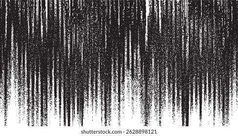 Vector brush sroke texture. Distressed uneven grunge background. Abstract distressed vector illustration. Overlay over any design to create interesting effect and depth. Black isolated on white. EPS10