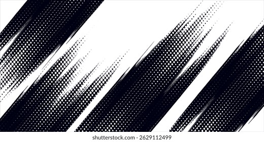 Vector brush sroke texture. Distressed uneven grunge background. Abstract distressed vector illustration. Overlay over any design to create interesting effect and depth. Black isolated on white. EPS10