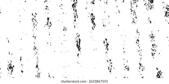 Textura del trazo del pincel de Vector. Angustiado fondo grunge desigual. Abstractas Ilustración vectorial angustiada. Superponer sobre cualquier diseño para crear efectos y profundidad interesantes. Negro aislado en blanco. EPS10