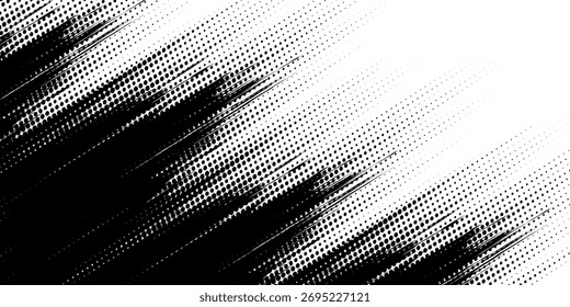 Vector brush sroke texture. Distressed uneven grunge background. Abstract distressed vector illustration. Overlay over any design to create interesting effect and depth. Black isolated on white. EPS10