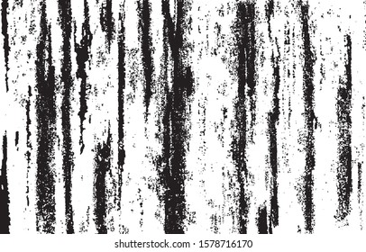 Vector brush srokes texture. Distressed uneven texture. Grunge background. Abstract vector illustration. Overlay to create interesting effect and depth. Black isolated on white background. EPS10.