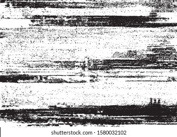 Vector brush srokes texture. Distressed uneven texture. Grunge background. Abstract vector illustration. Overlay to create interesting effect and depth. Black isolated on white background. EPS10.