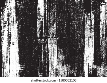 Vector brush srokes texture. Distressed uneven texture. Grunge background. Abstract vector illustration. Overlay to create interesting effect and depth. Black isolated on white background. EPS10.