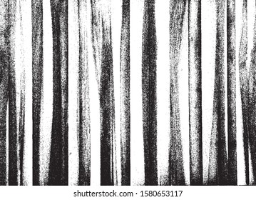 Vector brush srokes texture. Distressed uneven texture. Grunge background. Abstract vector illustration. Overlay to create interesting effect and depth. Black isolated on white background. EPS10.