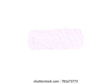 Vector brush stokes watercolor background with space for text pink lavender, spring crocus, violet light