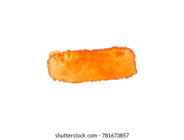 Vector brush stokes watercolor background with space for text dark cheddar, orange, flame, fire, autumn maple 