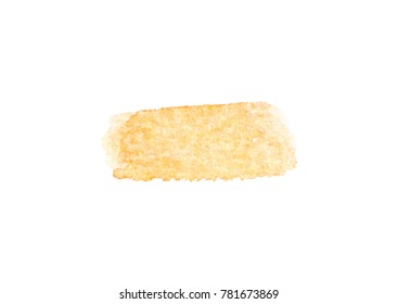 Vector brush stokes watercolor background with space for text copper tan , toast, butterum, beige 