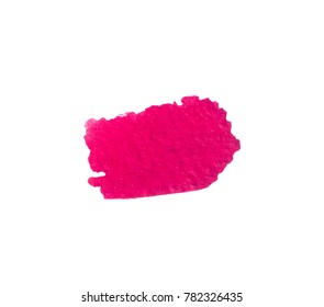 Vector brush stokes watercolor background . color hot pink, magenta,violet 