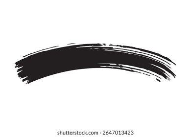 Image vectorielle brosse stries pack marqueur encre strokes grunge