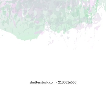 Vector Brush Stroke. Abstract Fluid Splash. Isolated Splash on White Backdrop. Sale Banner Brushstroke. Watercolor Textured Background.  Gradient Paintbrush.