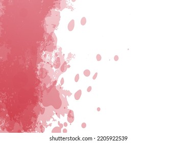 Vector Brush Stroke. Abstract Fluid Splash. Sale Banner Brushstroke. Gradient Paintbrush. Isolated Splash on White Backdrop. Watercolor Textured Background. 