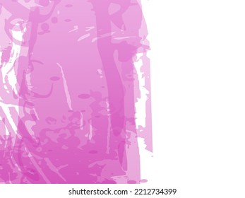 Estroque del pincel del vector. Resumen de la salpicadura de fluidos. Fondo texturado de color de agua.  Pincel de pancarta de venta. Pincel de degradado. Splash aislado sobre fondo blanco.
