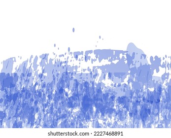 Vector Brush Stroke  Abstract Fluid Splash  Watercolor Textured Background   Sale Banner Brushstroke  Blue   Indigo Gradient Paintbrush  Isolated Splash White Backdrop 