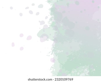 Vector Brush Stroke. Abstract Fluid Splash. Gradient Paintbrush. Watercolor Textured Background.  Isolated Splash on White Backdrop. Sale Banner Brushstroke.