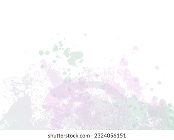 Vector Brush Stroke. Abstract Fluid Splash. Watercolor Textured Background.  Sale Banner Brushstroke. Isolated Splash on White Backdrop. Gradient Paintbrush.